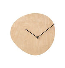 Wall clock birch plywood